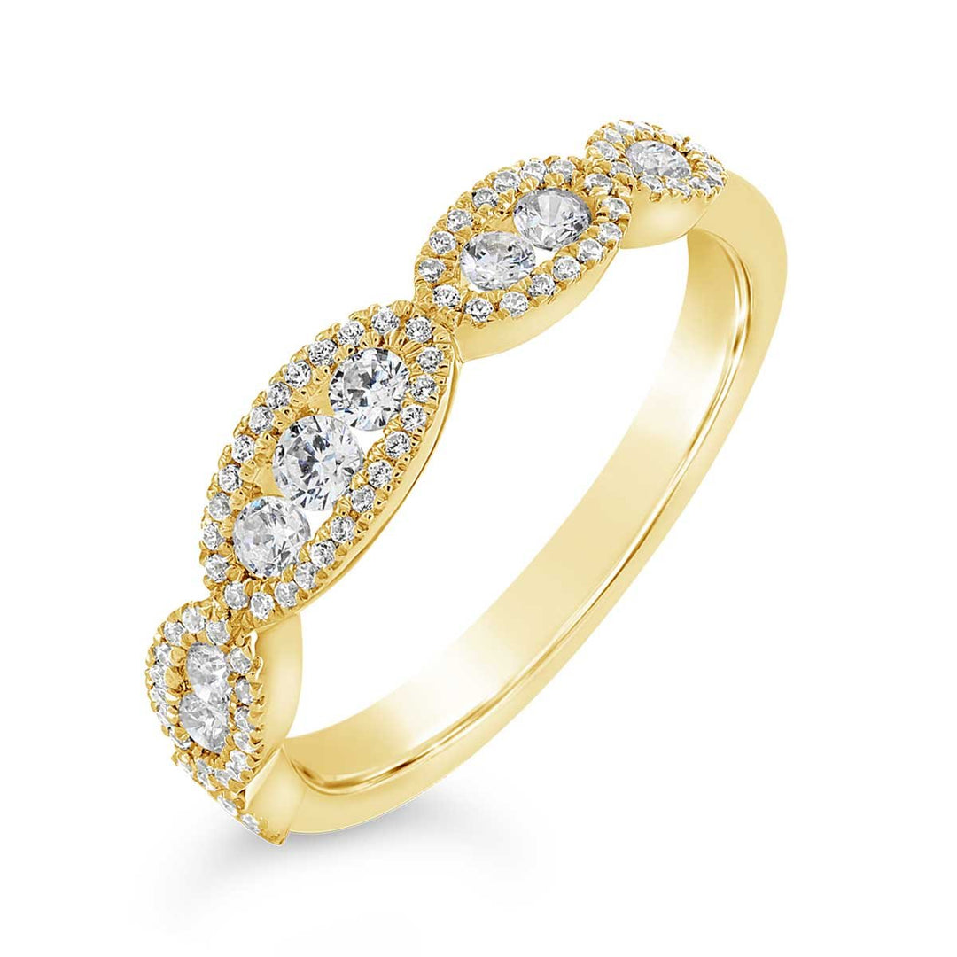 Unique Diamond Band - CR1247