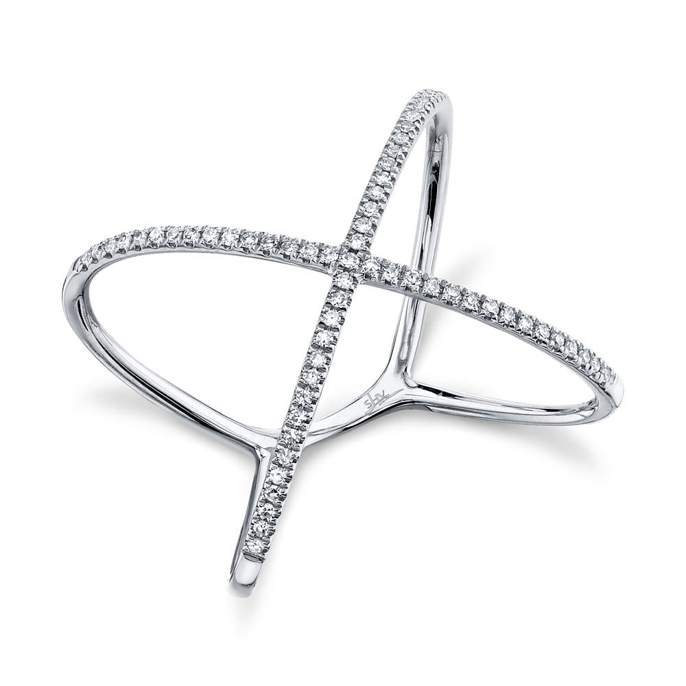 White Gold Diamond Ring - SC22003512