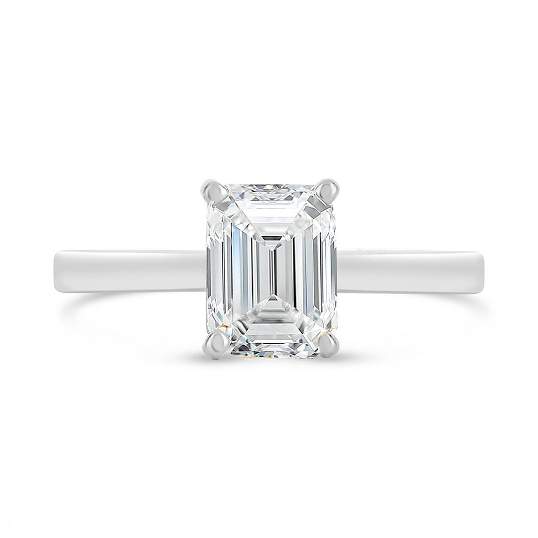 Classic Diamond Solitaire Engagement Ring
