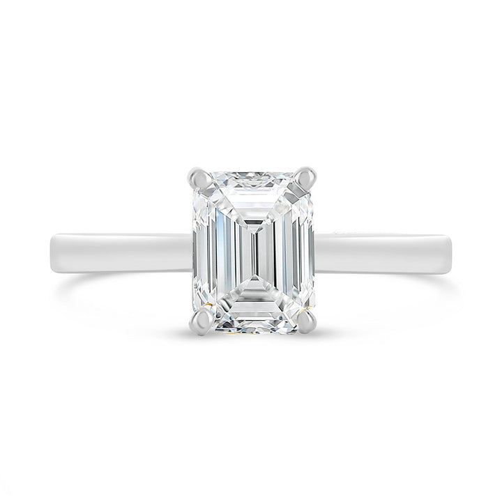 Classic Diamond Solitaire Engagement Ring