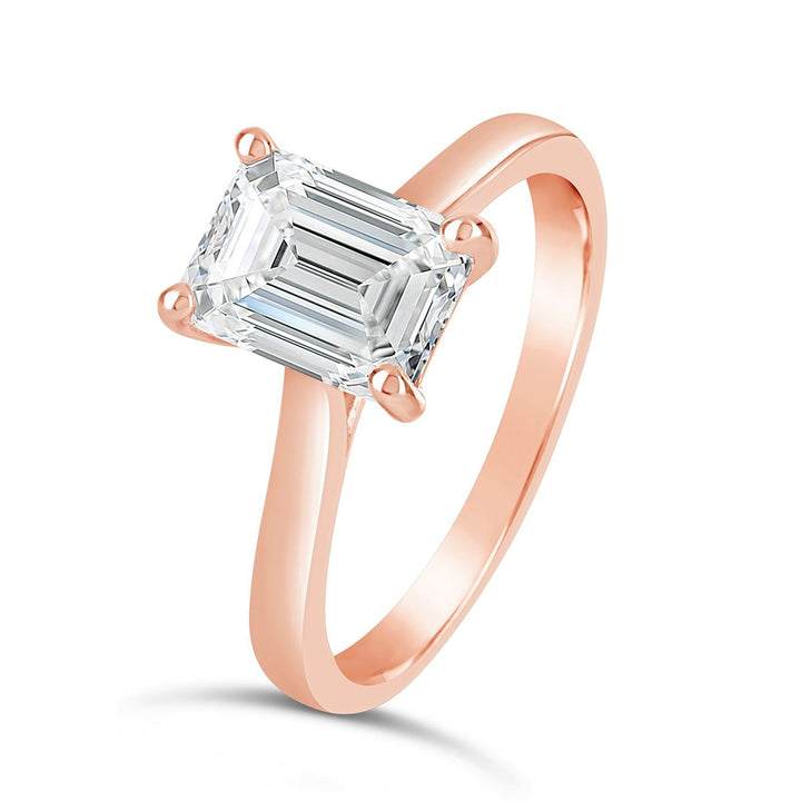 Classic Diamond Solitaire Engagement Ring