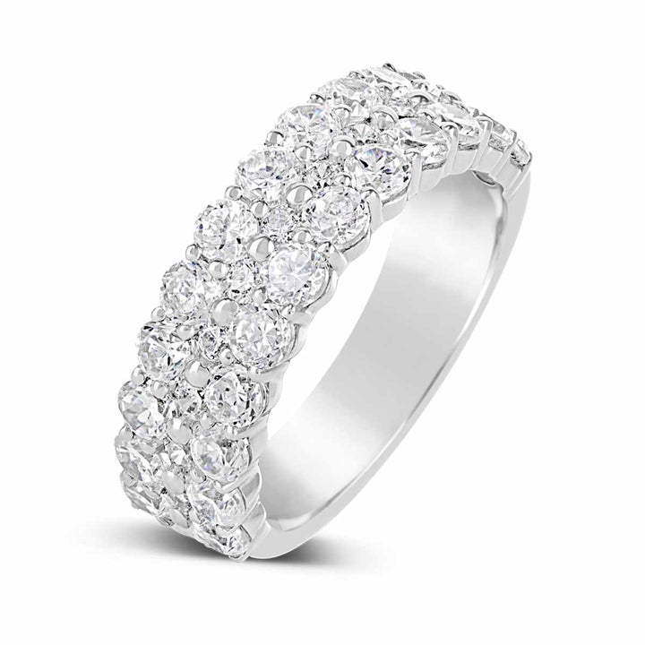 Wide Diamond Band - ACE032