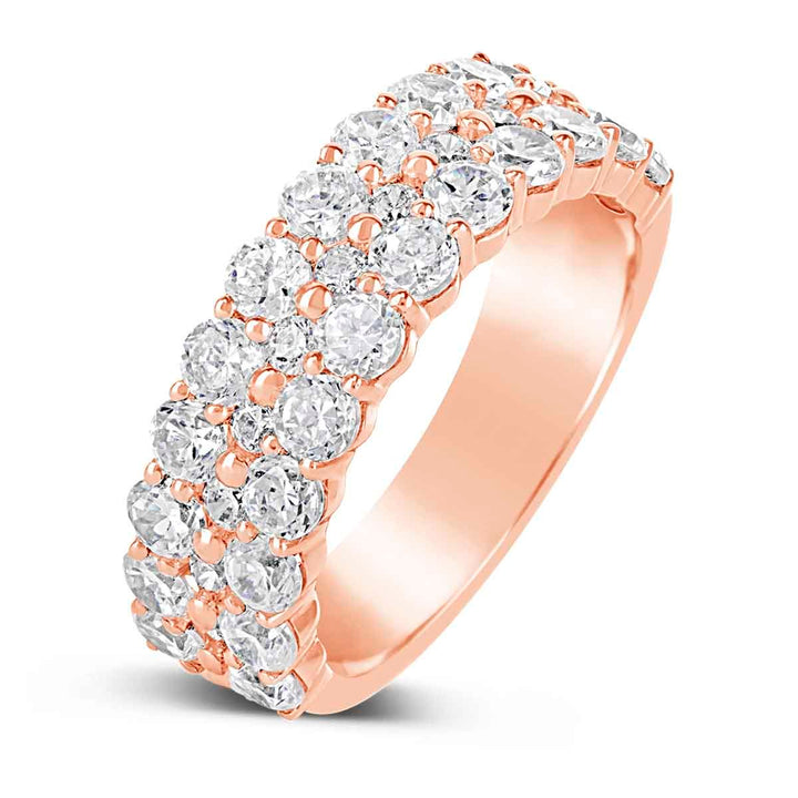 Wide Diamond Band - ACE032