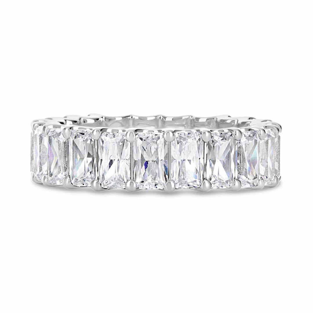 Radiant Cut Eternity Band  -  HR.7333190