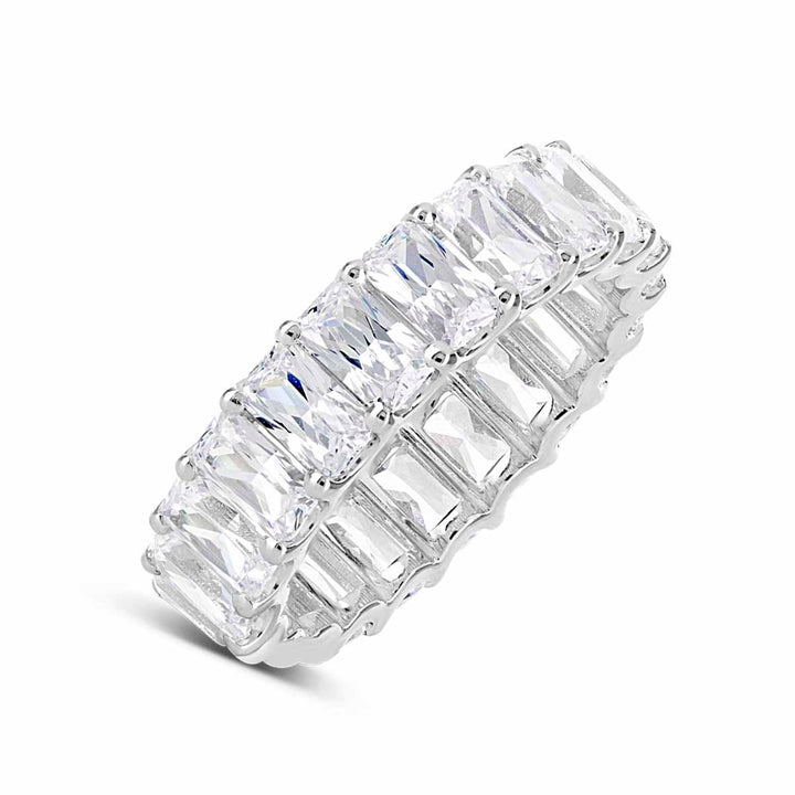 Radiant Cut Eternity Band  -  HR.7333190