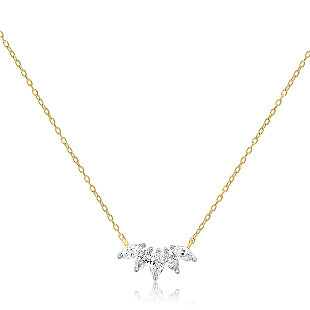 Marquise Diamond Necklace - DI43348N