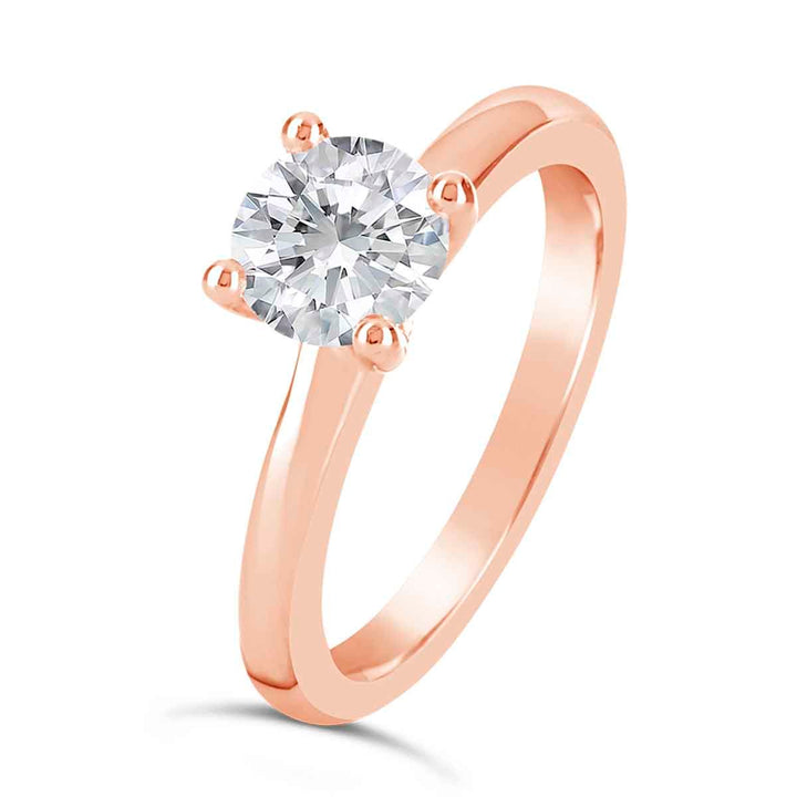 Solitaire Diamond Engagement Ring