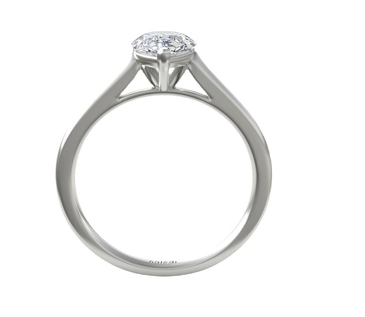 Classic Cathedral Solitaire Engagement Ring - N0423-PS