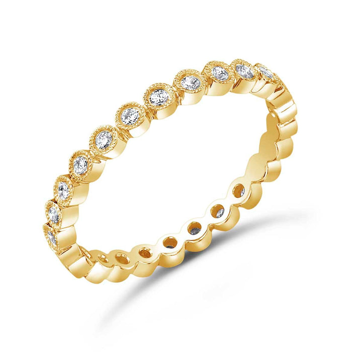 Vintage Inspired Diamond Eternity Band - MWR11