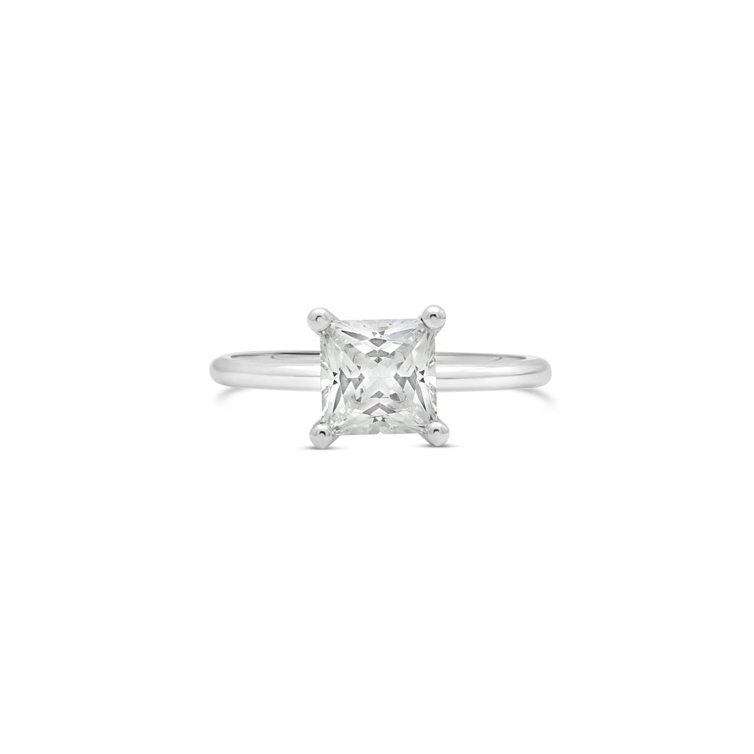Solitaire Diamond Engagement Ring