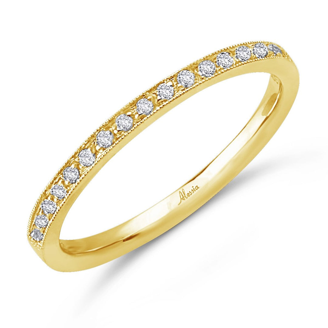 Vintage Inspired Diamond Band - ACE018