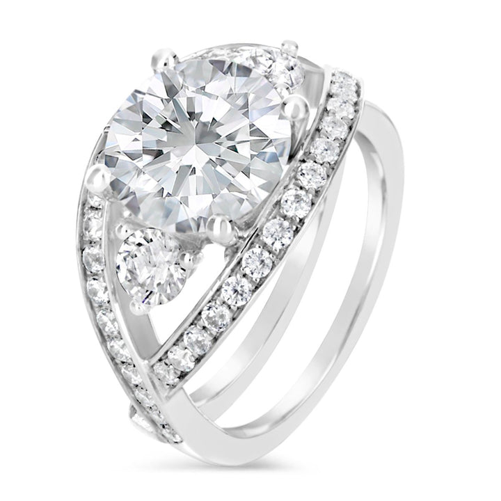 Unique Diamond Engagement Ring