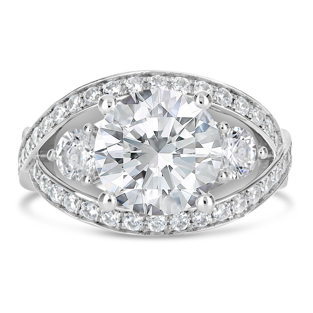 Unique Diamond Engagement Ring