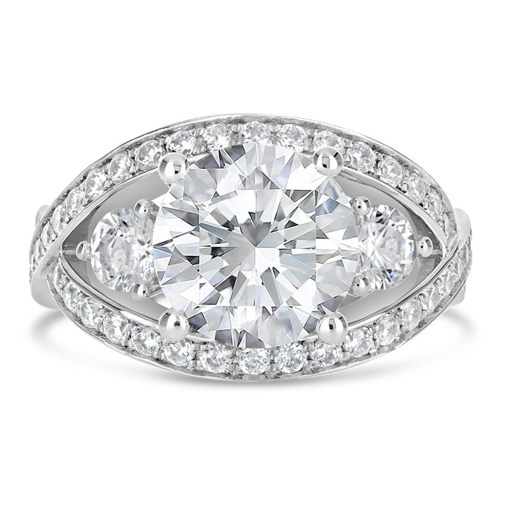 Unique Diamond Engagement Ring