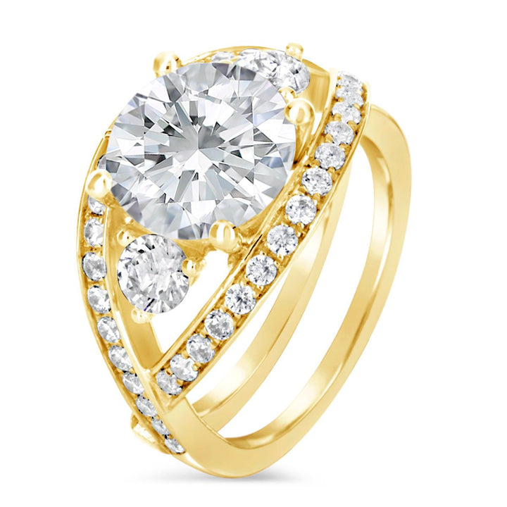 Unique Diamond Engagement Ring