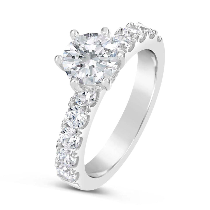 Classic Diamond Engagement Ring
