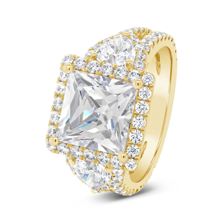 Halo Diamond Engagement Ring