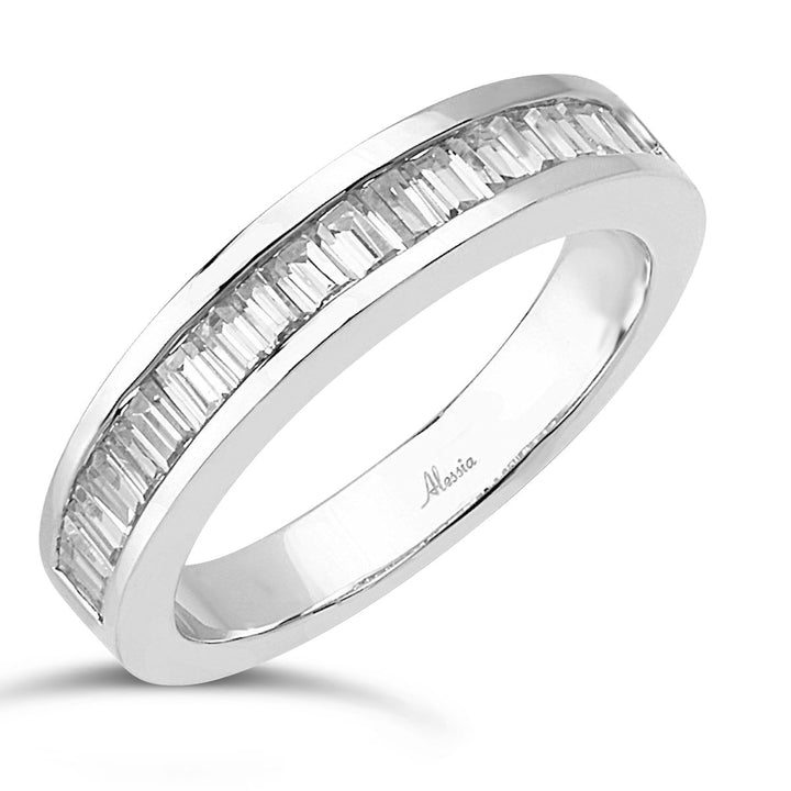 Baguette Diamond Channel Set Band - ACE017