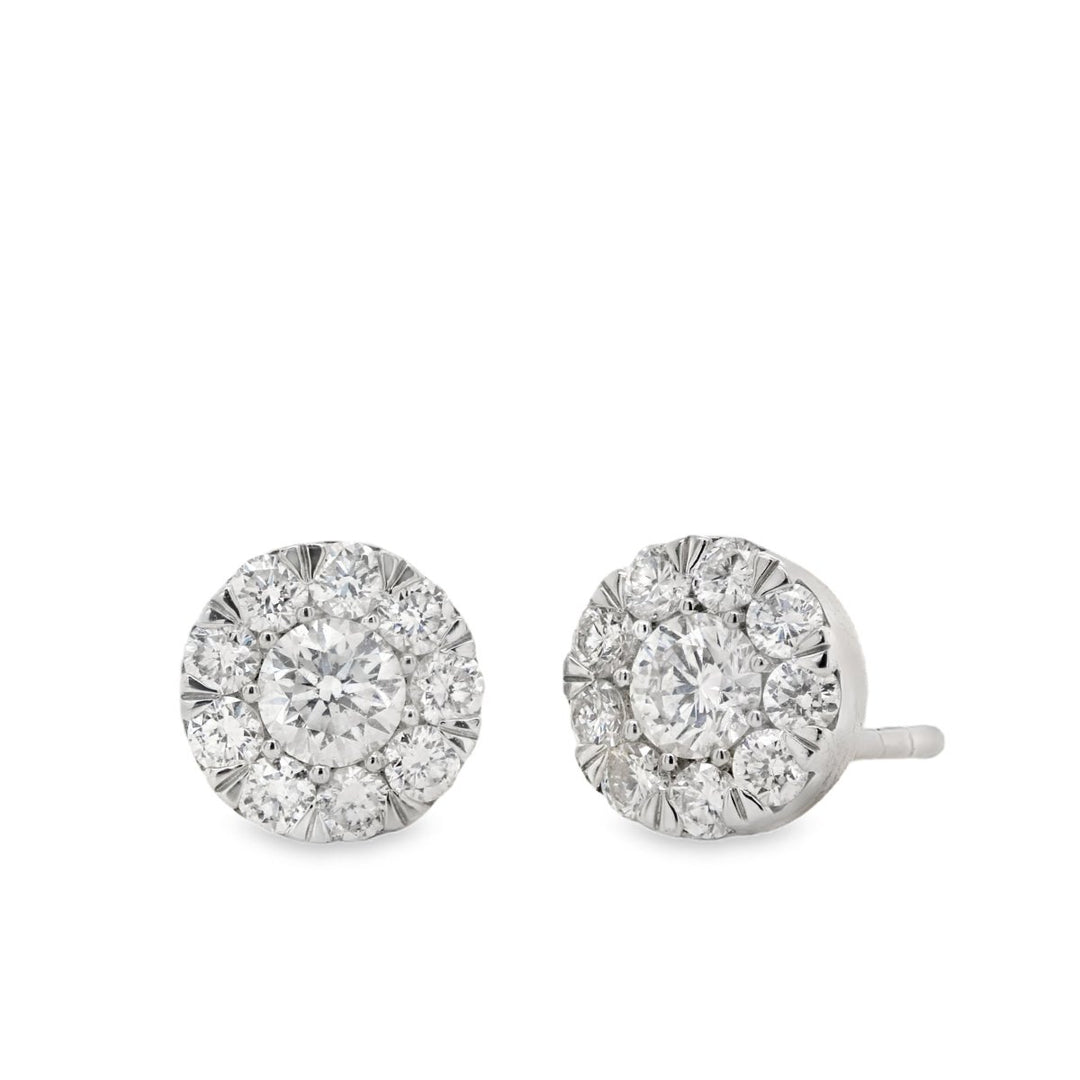 White Gold DIAMOND EARRINGS - IH4909E