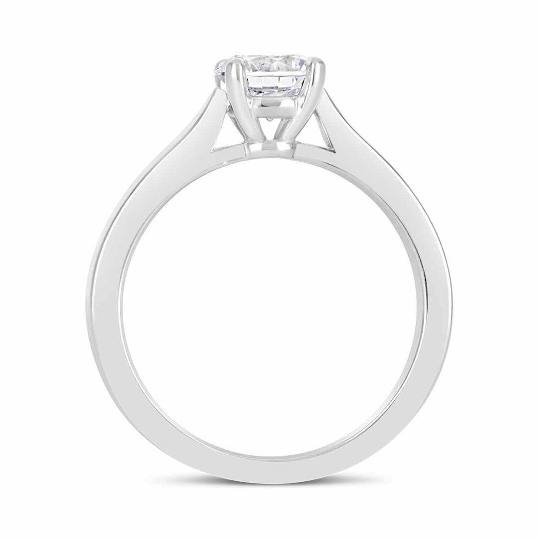 Solitaire Diamond Engagement Ring