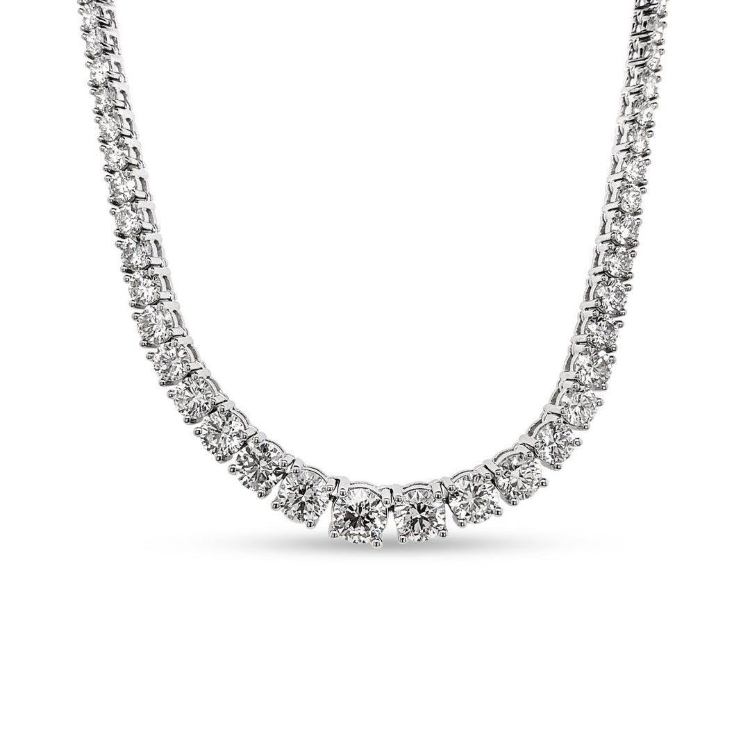 20 ct Lab Grown Diamond Riviera Necklace - JLGN9548226M