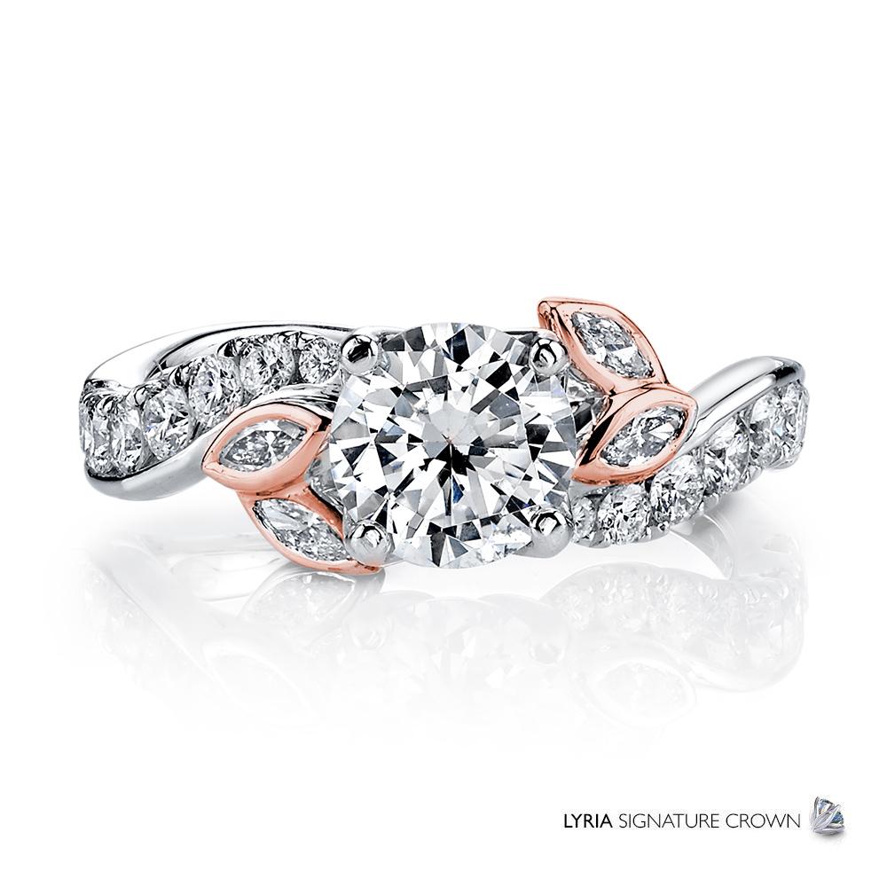 Bezel Set Engagement Ring