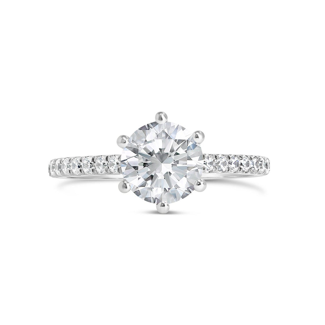 Classic Diamond Engagement Ring