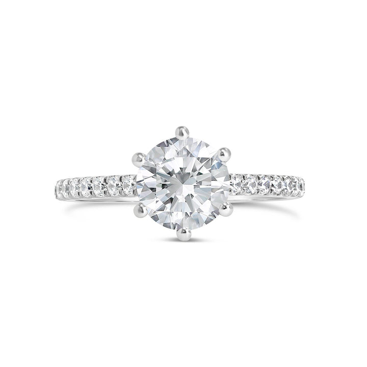 Classic Diamond Engagement Ring
