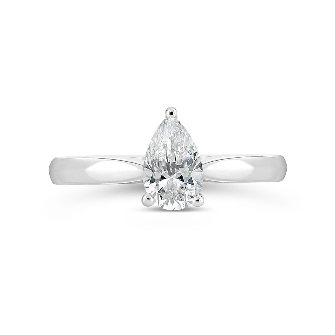 Solitaire Diamond Engagement Ring