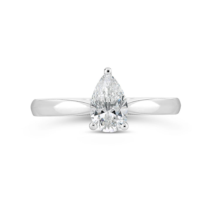Solitaire Diamond Engagement Ring