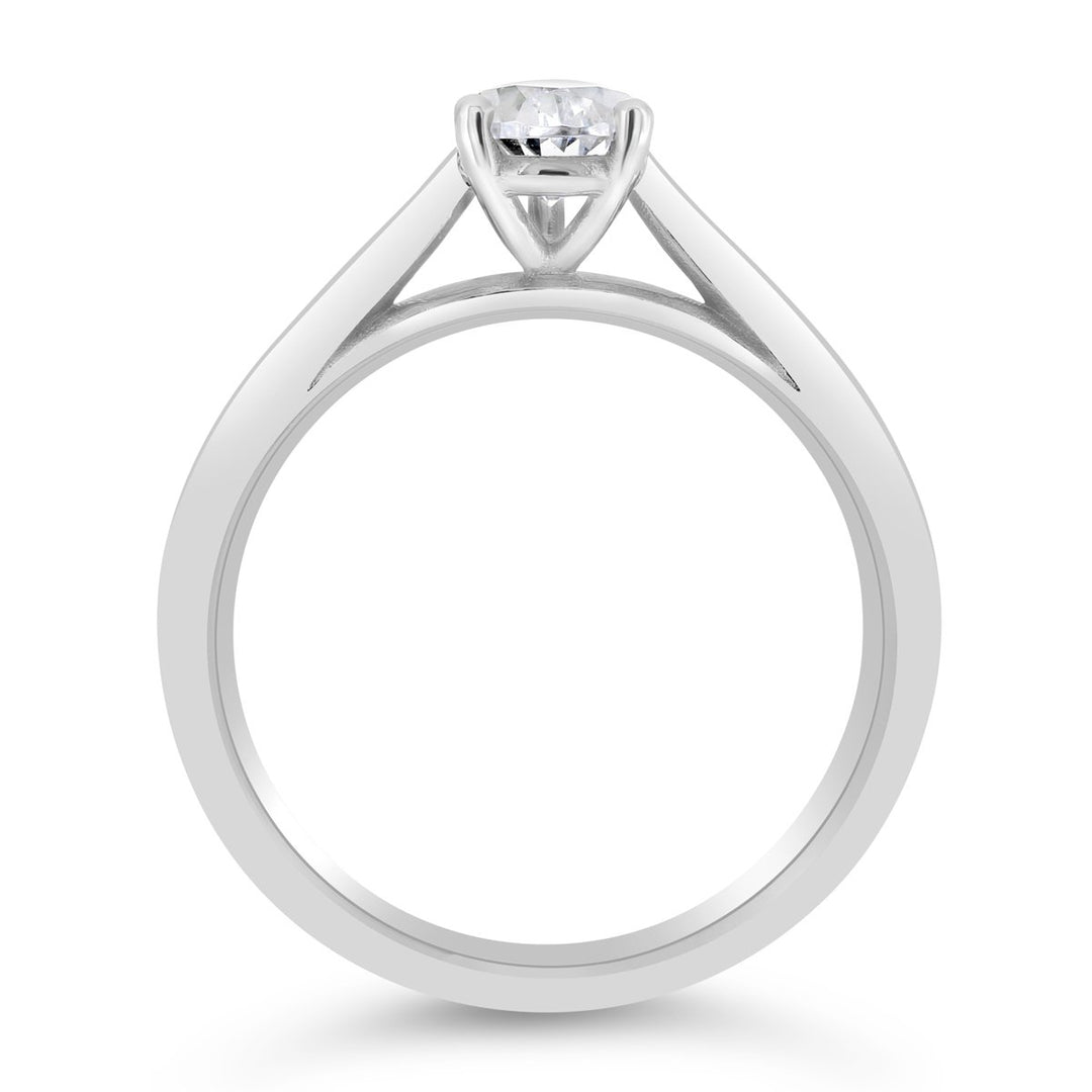Solitaire Diamond Engagement Ring