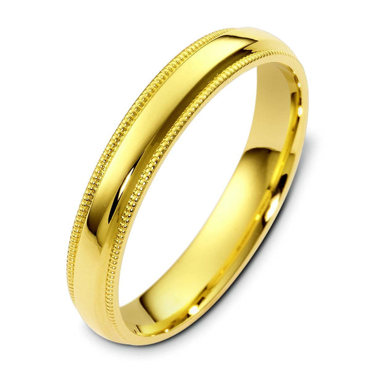 Men's Traditional Gold Wedding Band - 294A12
