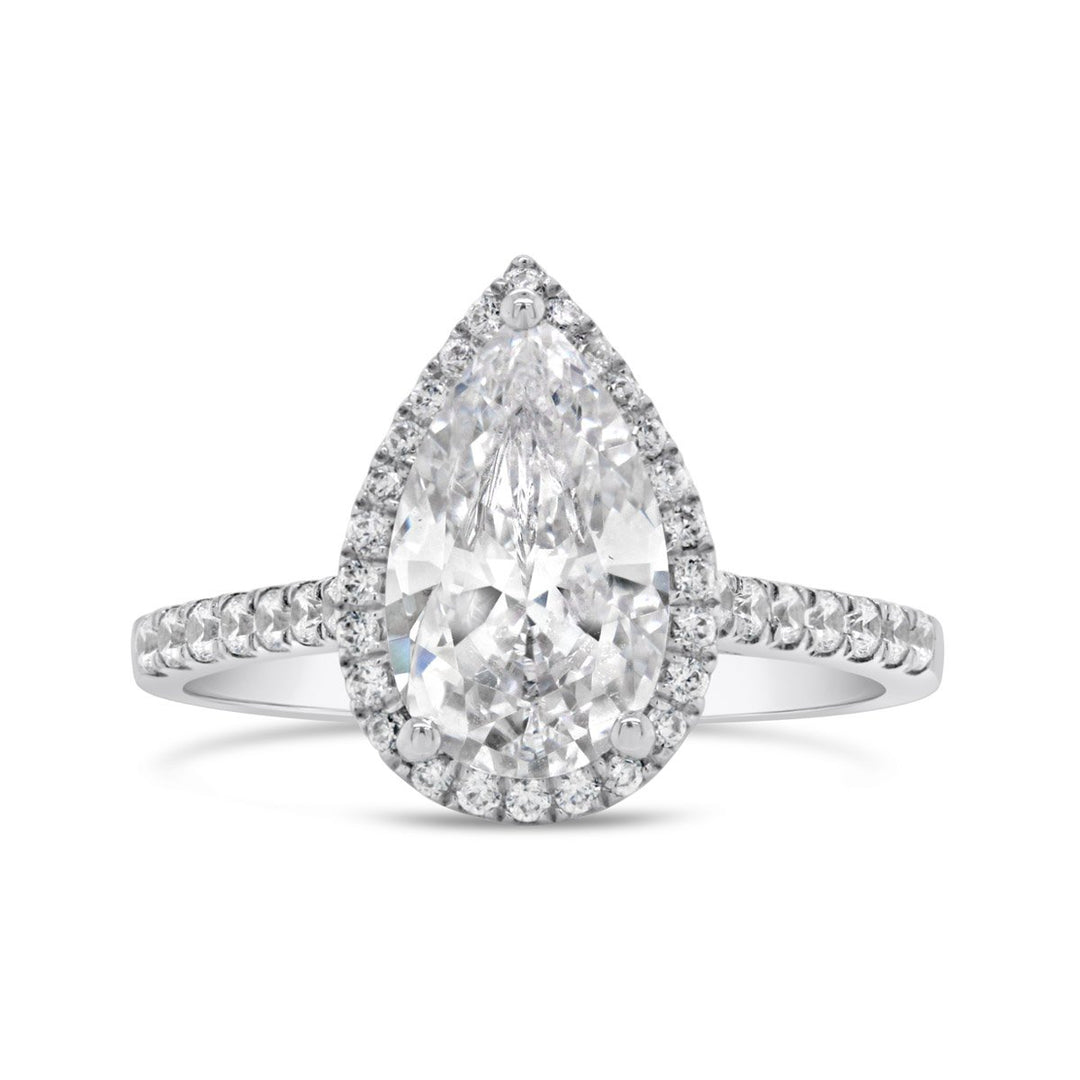 Halo Diamond Engagement Ring