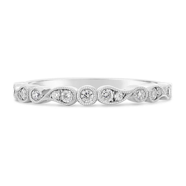 Vintage Inspired Diamond Band - YJA8155R