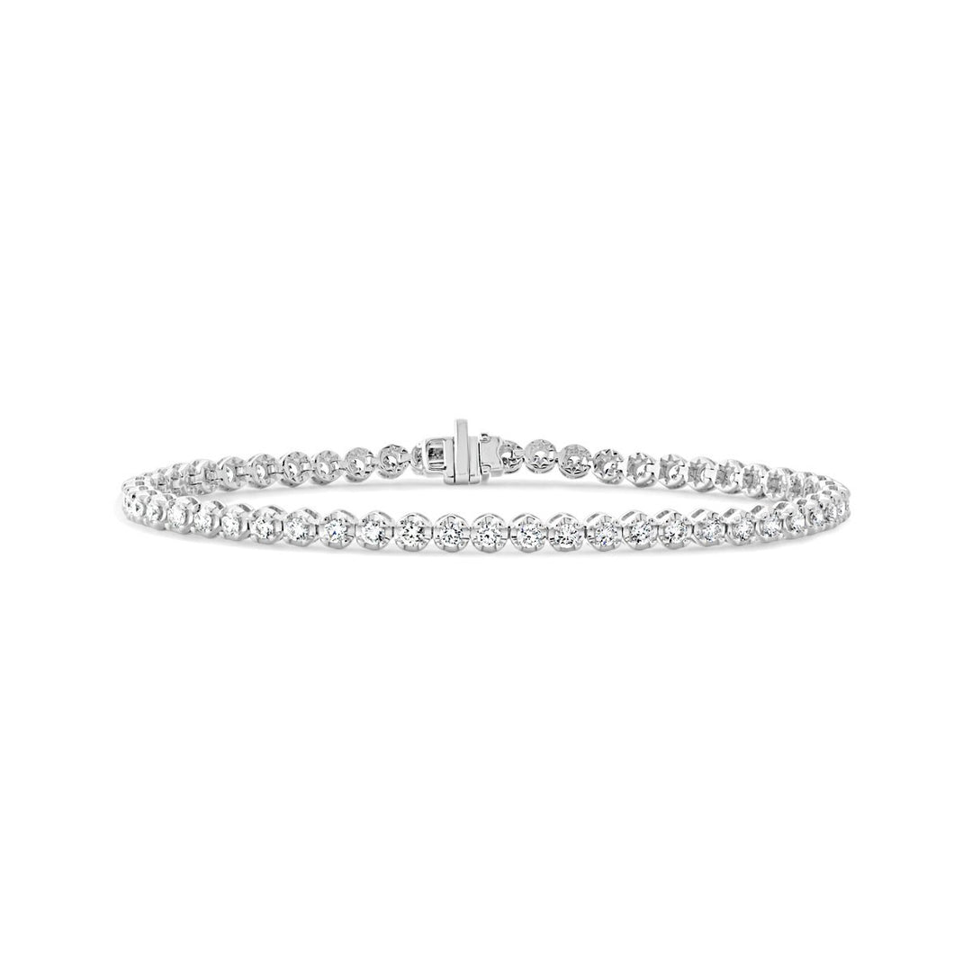 White Gold Diamond Tennis Bracelet (2.00 ct. total weight) - MB20214