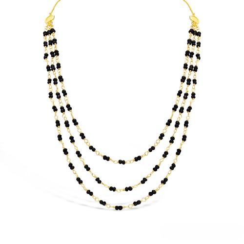 Yellow Gold Spinel Necklace - Anne Sportan Collection - N1289G-SP