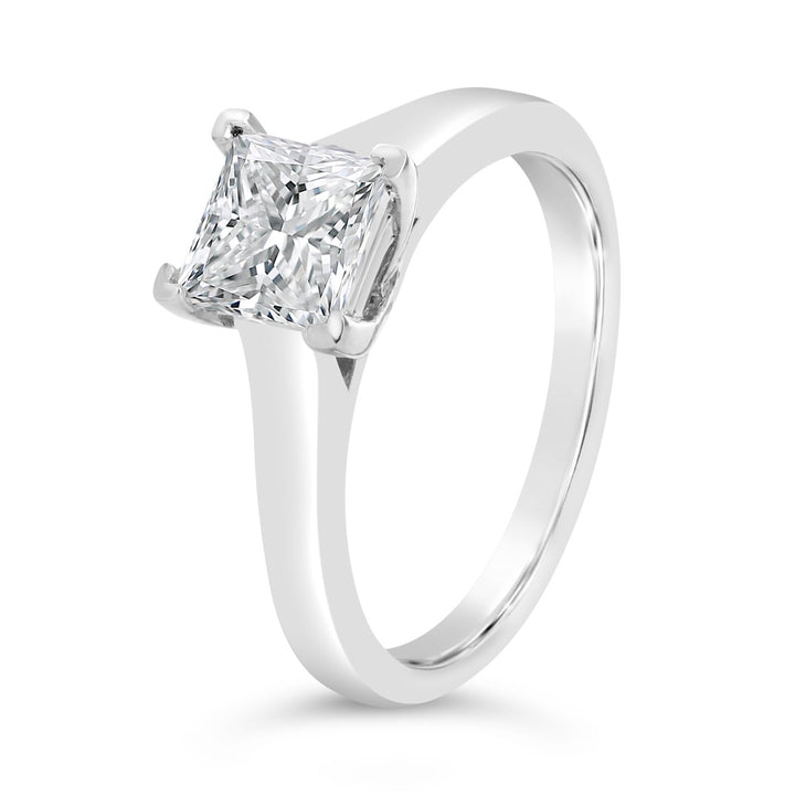 Solitaire Diamond Engagement Ring