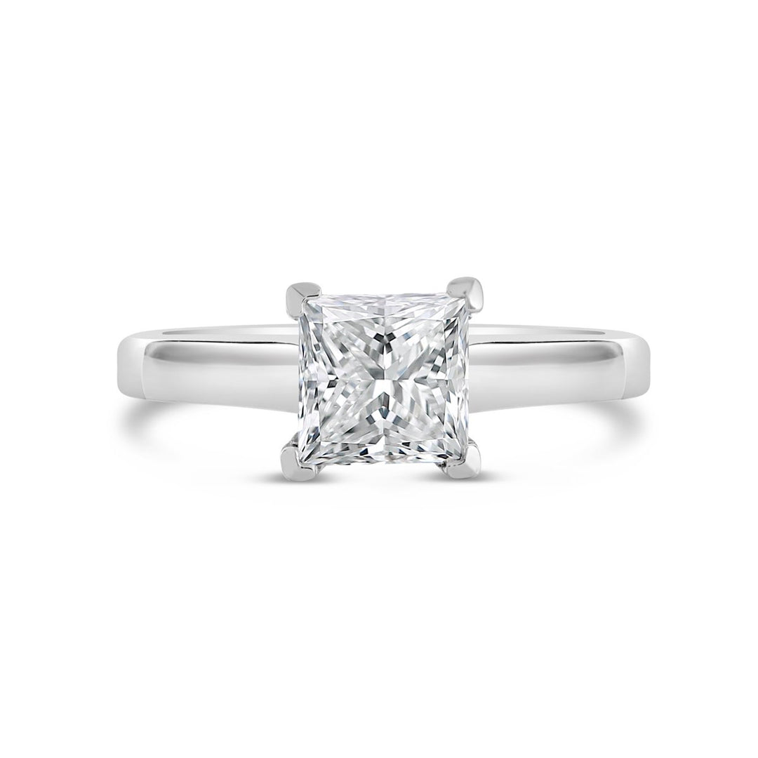 Solitaire Diamond Engagement Ring