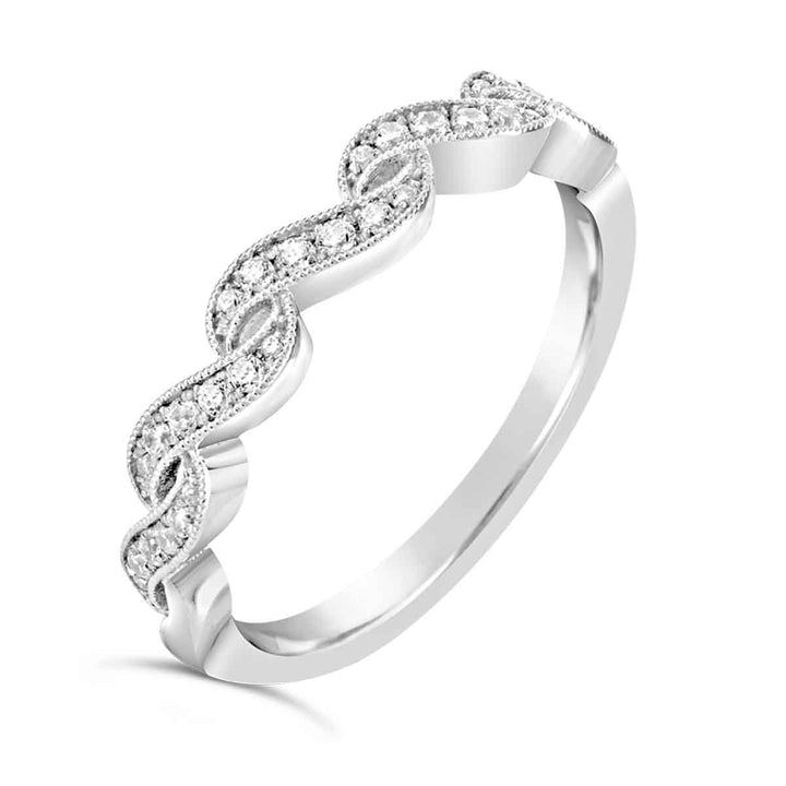 Vintage Inspired Diamond Band - YJA8157R
