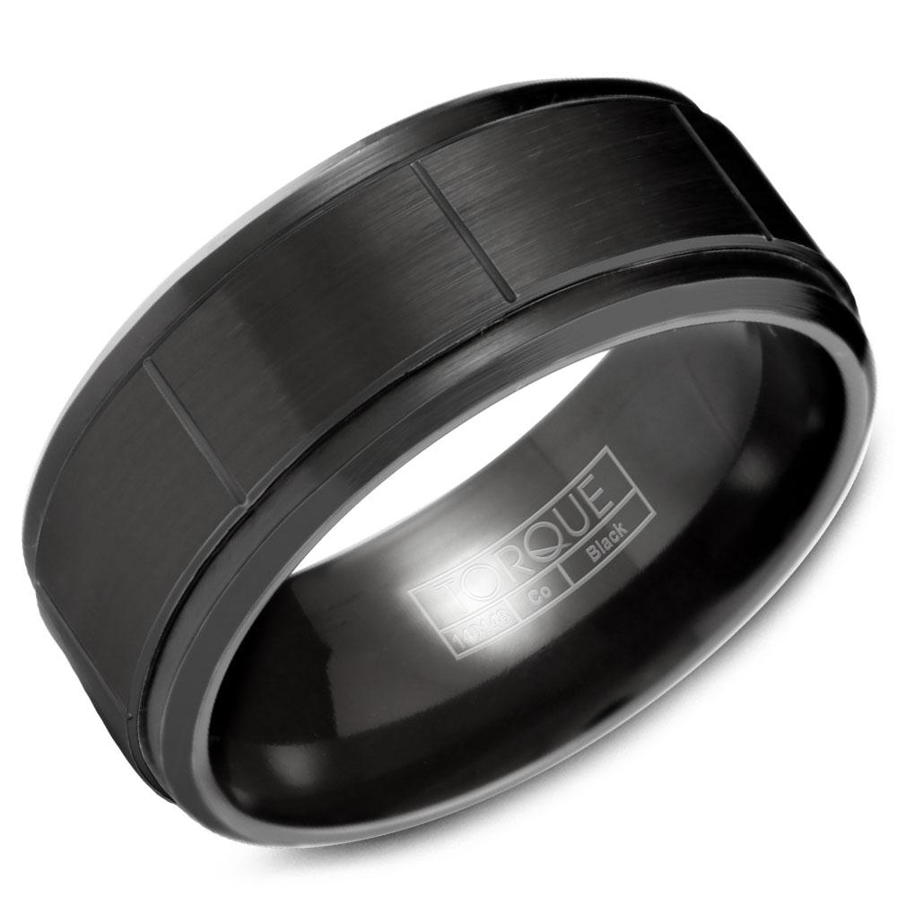 Black Cobalt Men's 9mm Wide Band - CBB-2026