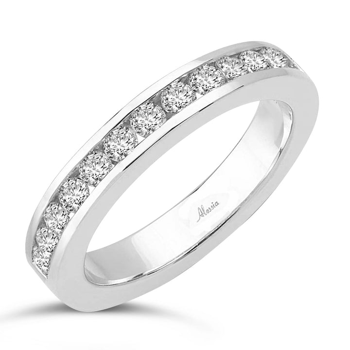 Channel Set Diamond Band - ACE014