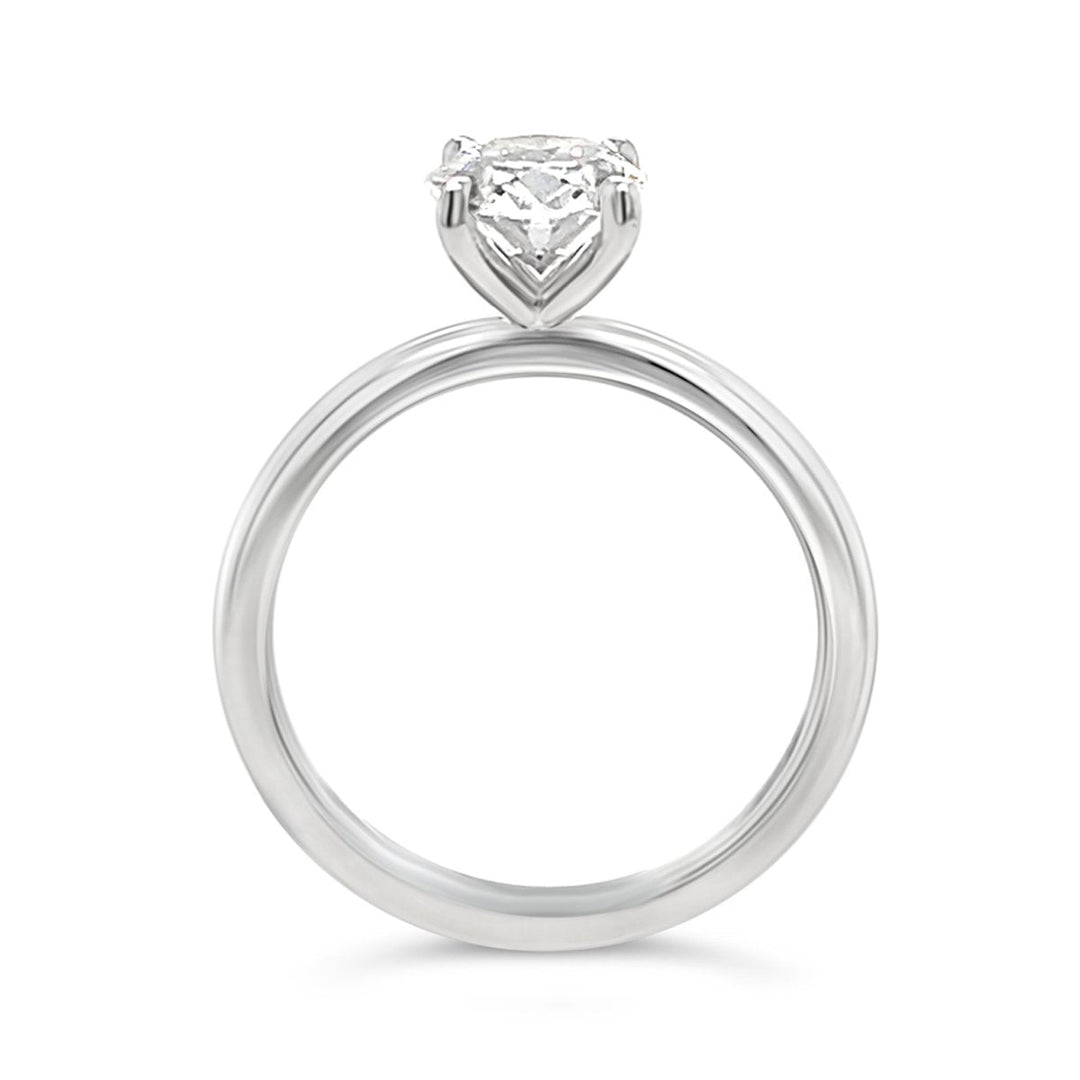 Solitaire Diamond Engagement Ring