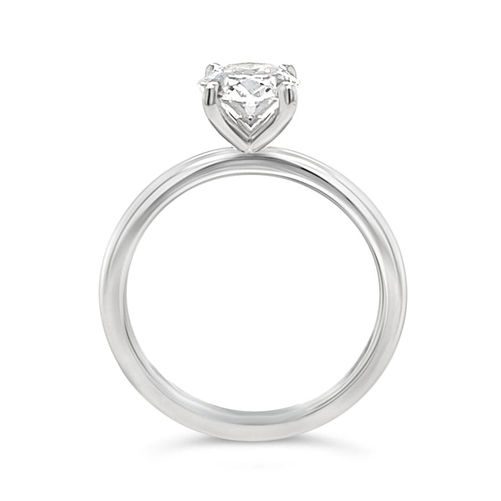 Solitaire Diamond Engagement Ring