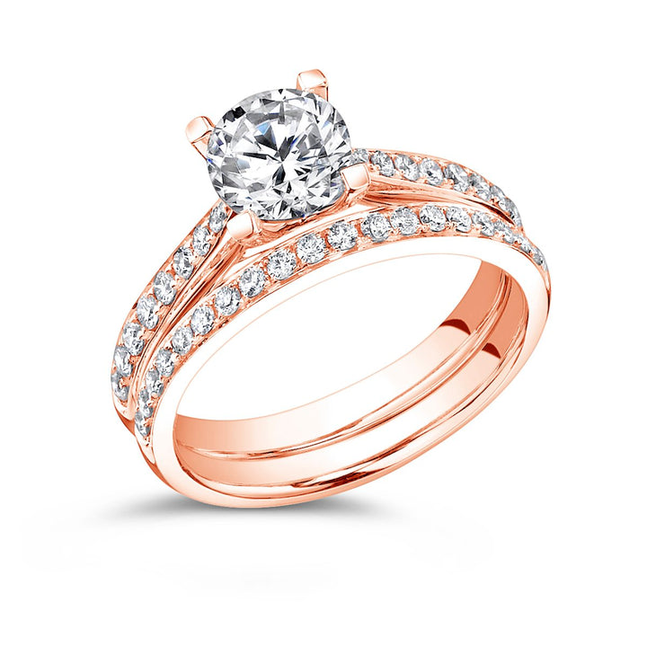 Diamond Engagement Ring Wedding Set - GR05887