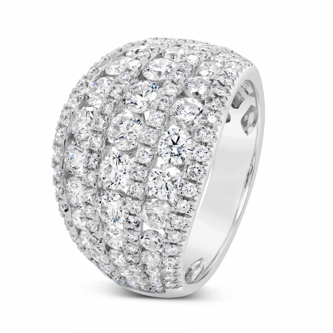 18K White Gold Diamond Cocktail Ring - R00075WA01