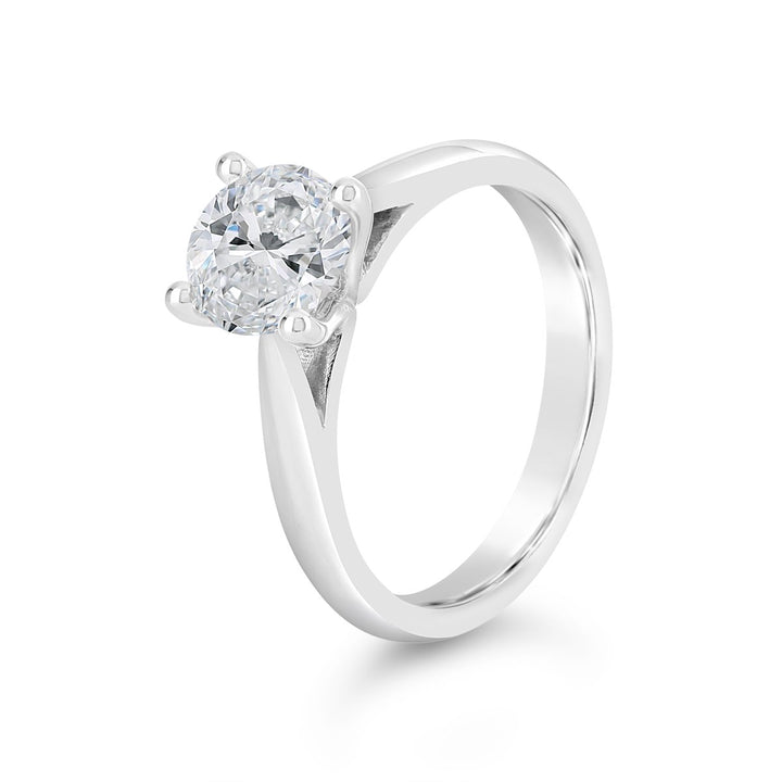 Solitiare Diamond Engagement Ring