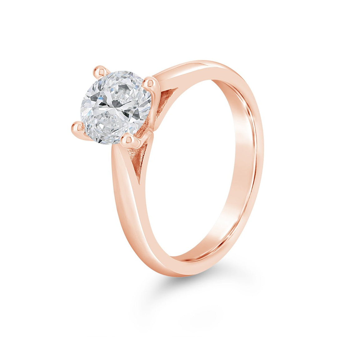 Solitiare Diamond Engagement Ring