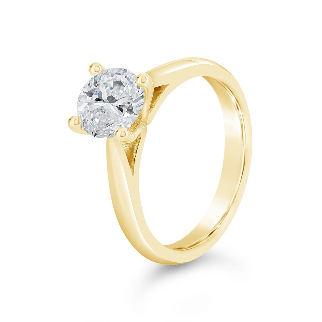 Solitiare Diamond Engagement Ring
