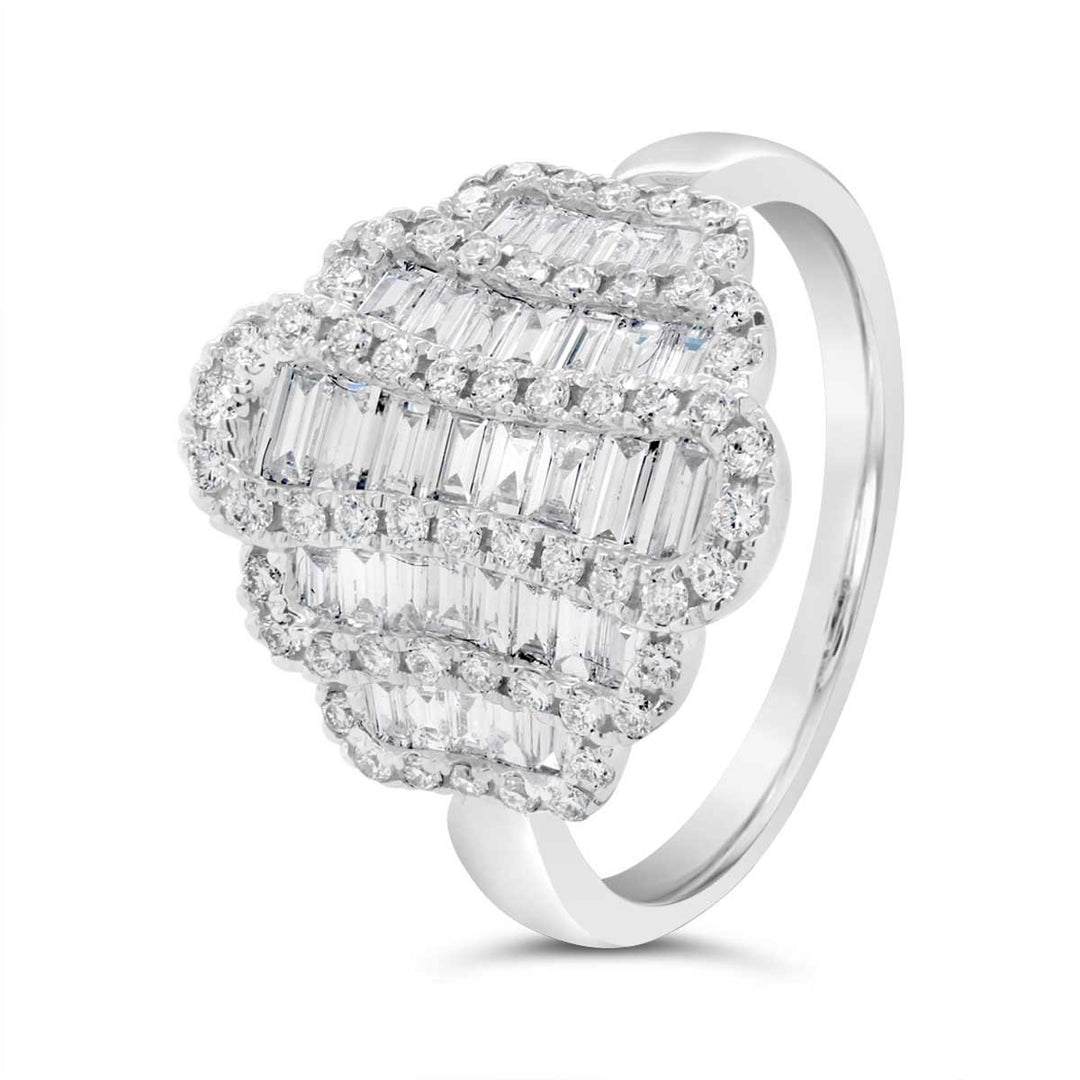 Art Deco Style Diamond Ring - MEHR026299