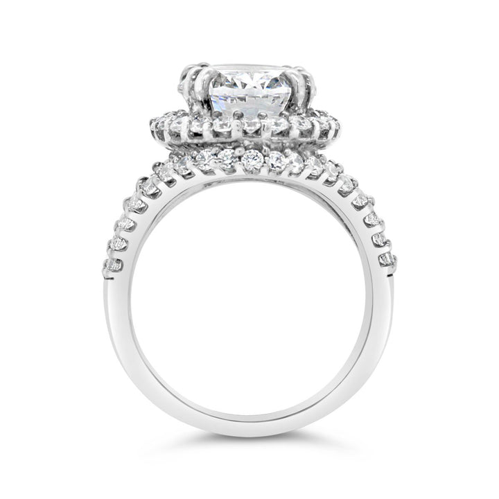 Halo Diamond Engagement Ring - GSR10781